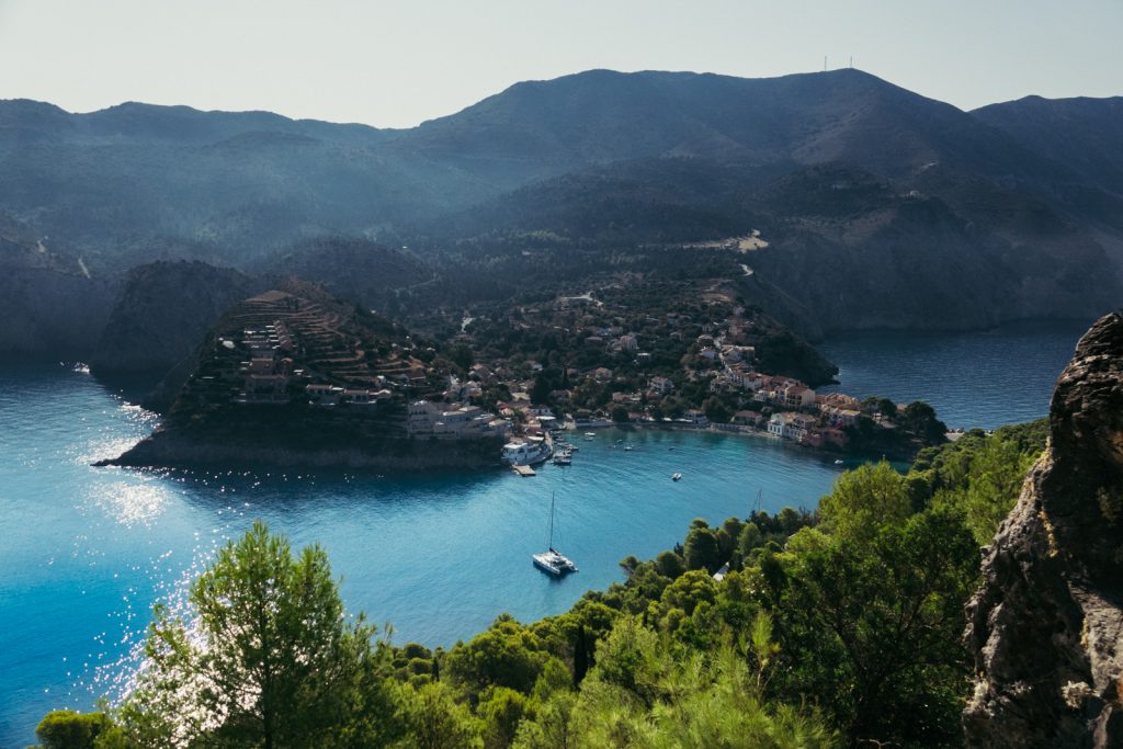 The beautiful Assos on Kefalonia